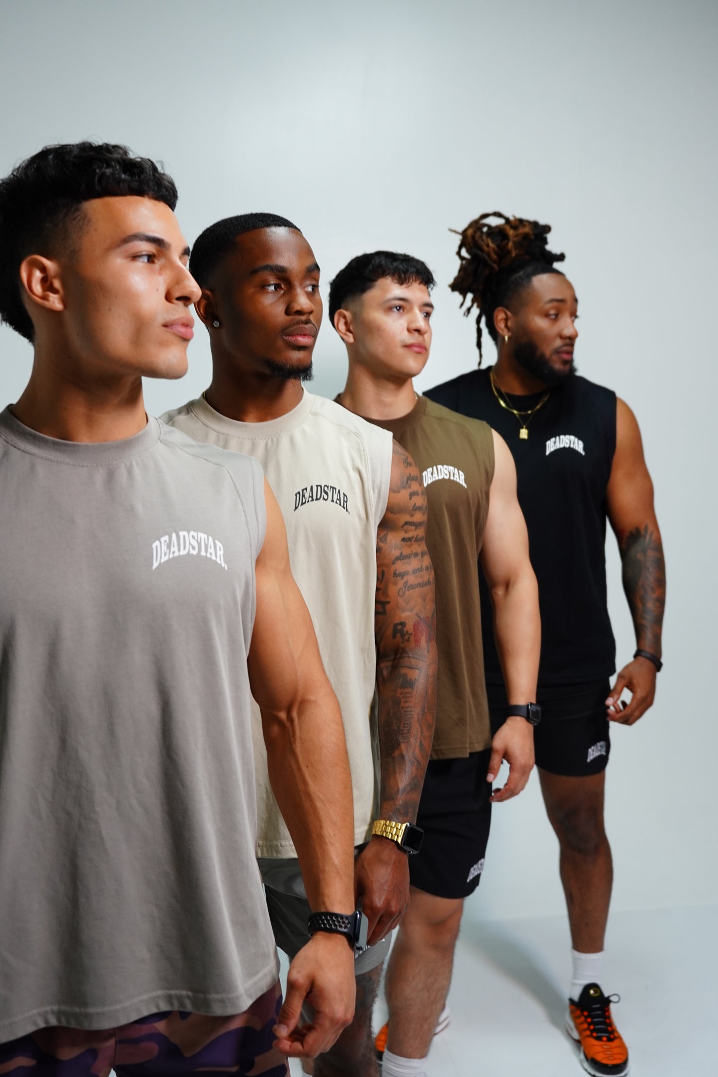 DS 'Cut-Off' Athletic Tee (Black)