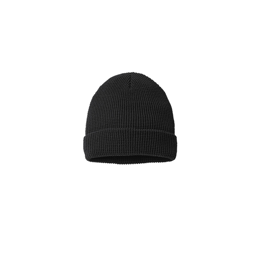 Waffle Beanie (Black)