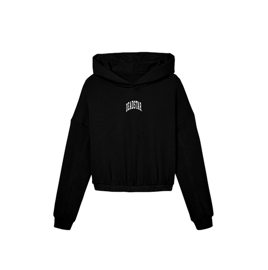 DS Women's Cropped Sweatshirt (Black)