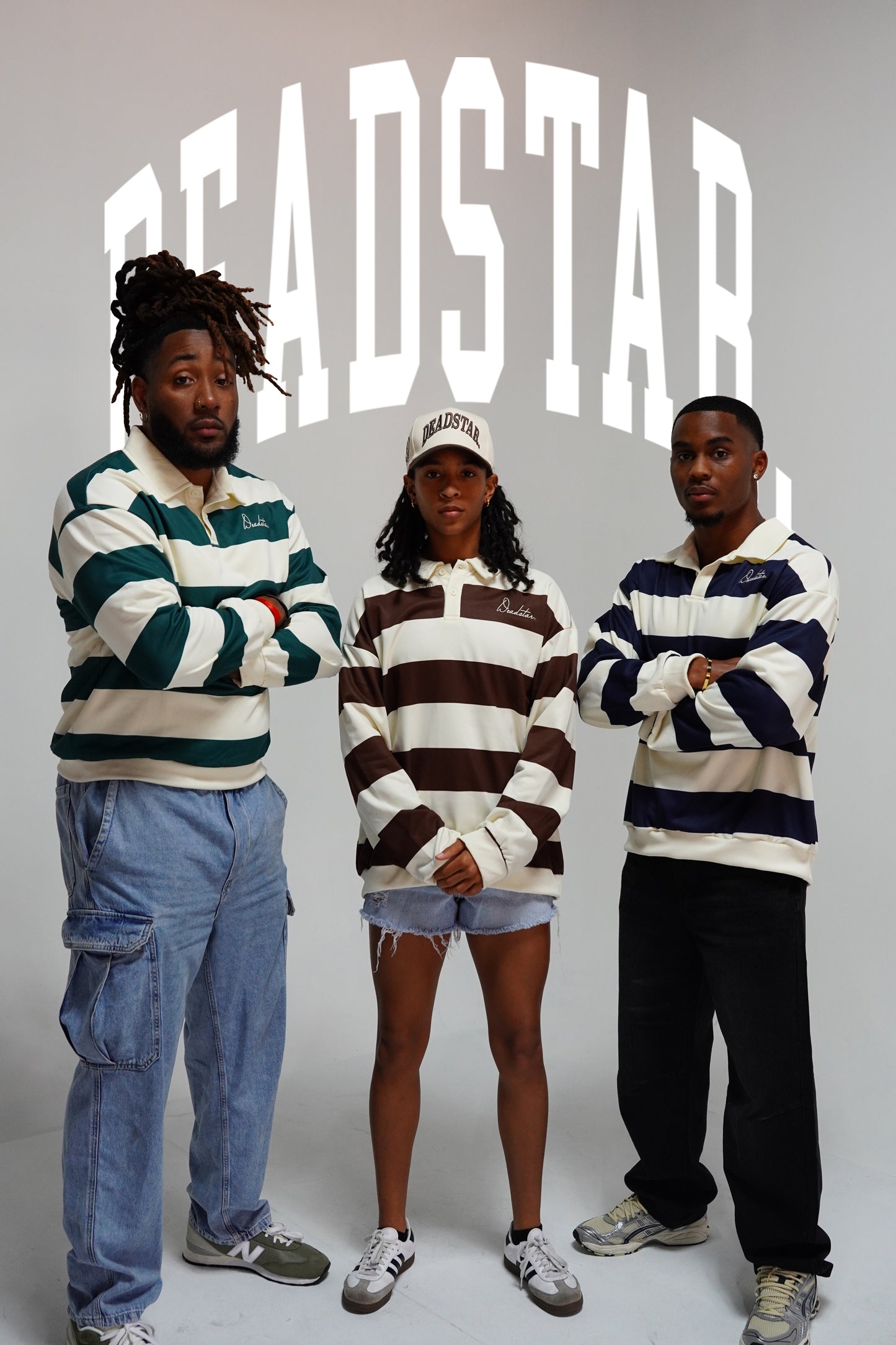 DS Striped Polo (Brown)