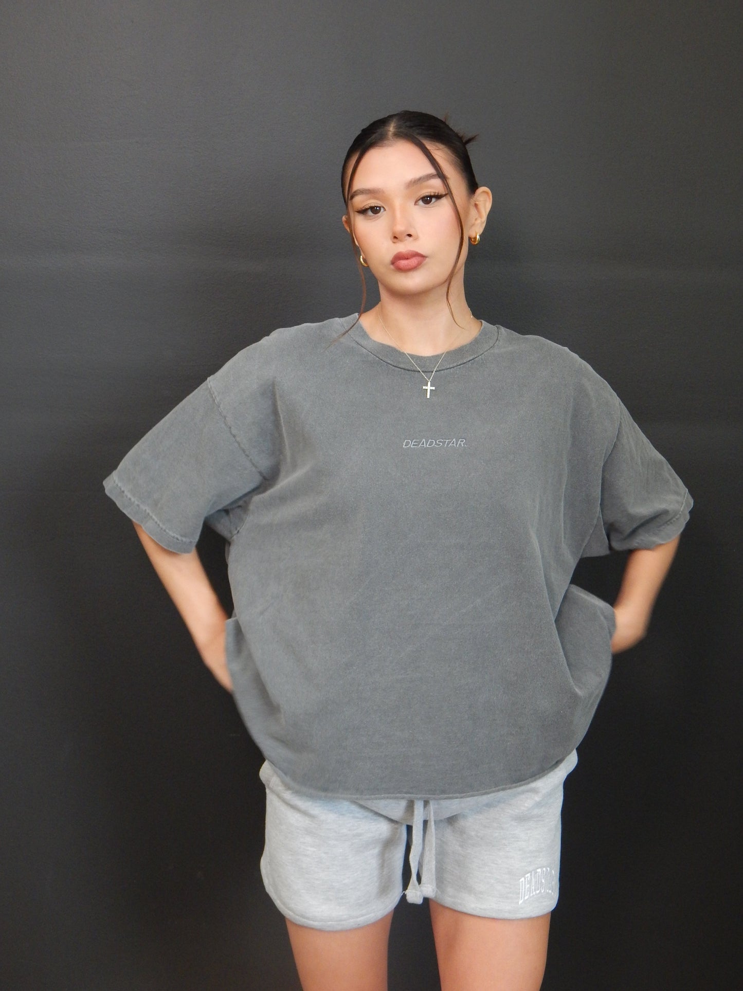 Deadstar Vintage-Washed Tee (Army Green)