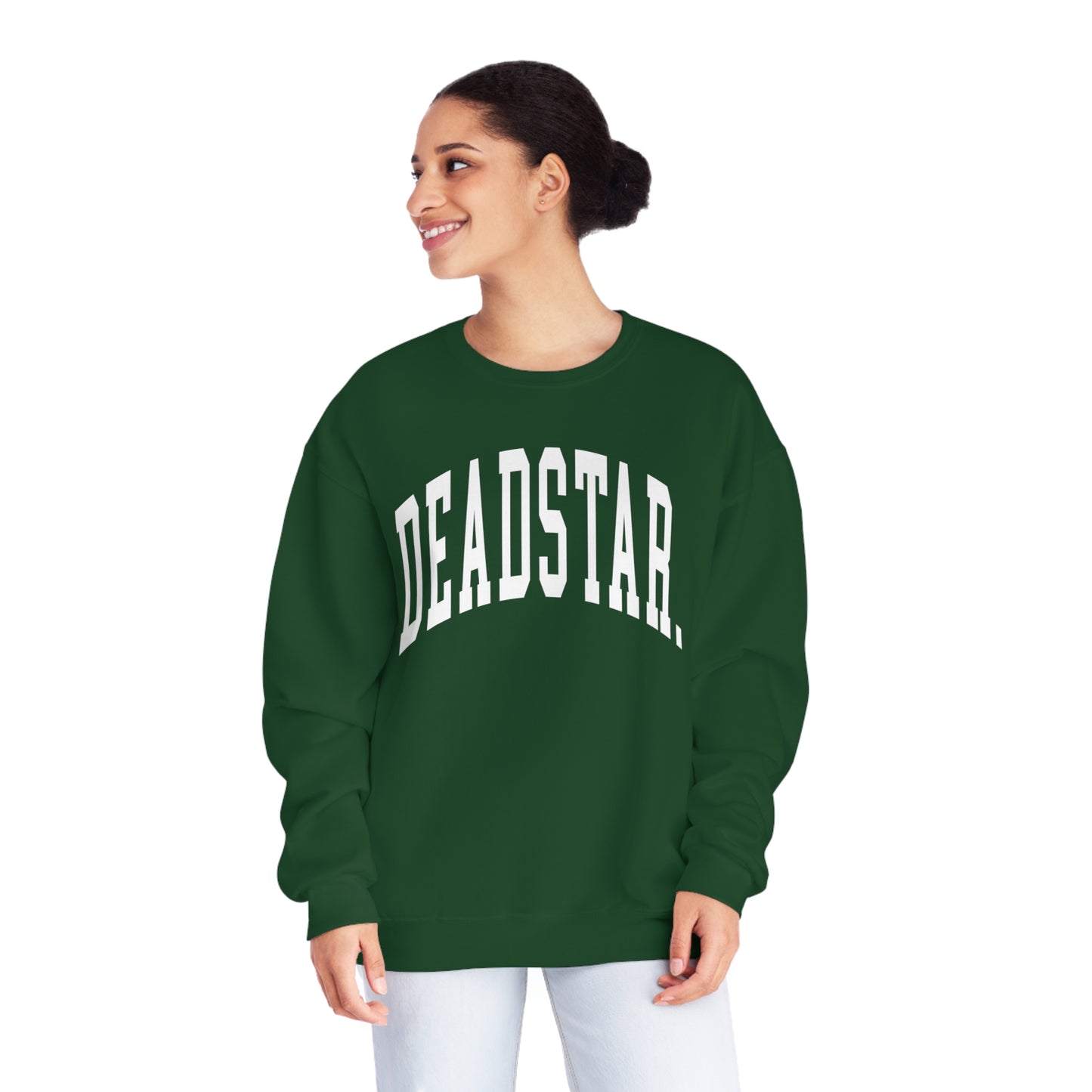 "Deadstar Arched Crewneck Sweatshirt"