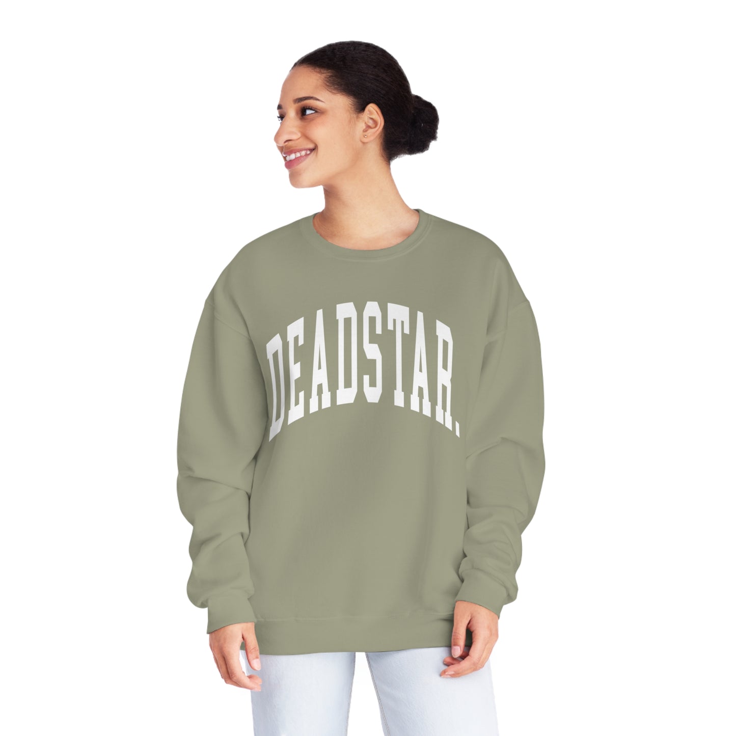 "Deadstar Arched Crewneck Sweatshirt"