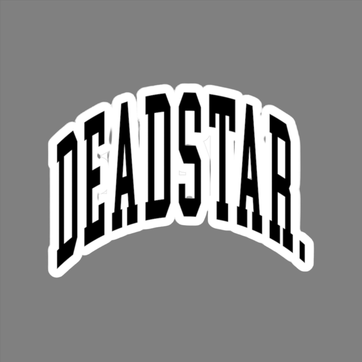 Deadstar Arched Logo Sticker