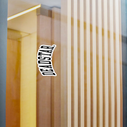 Deadstar Arched Logo Sticker