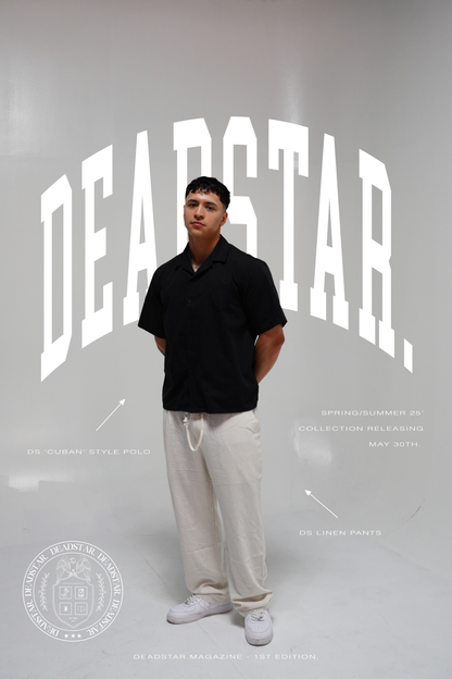 DS 'Cuban Style' Polo (White)
