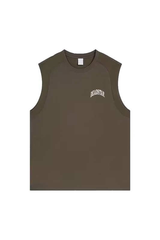 DS 'Cut-Off' Athletic Tee (Brown)