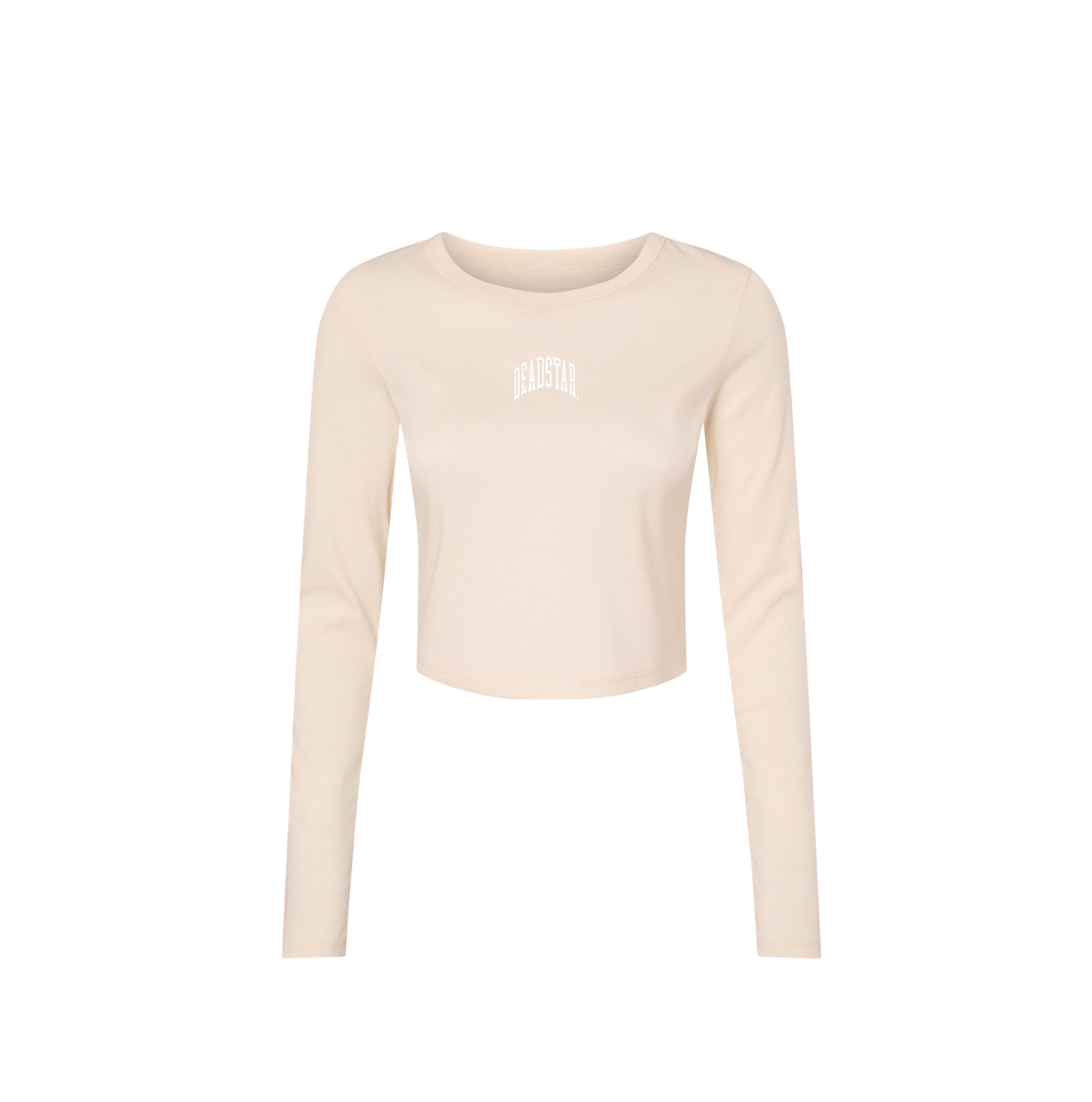 Women's Long Sleeve Top (Cream)