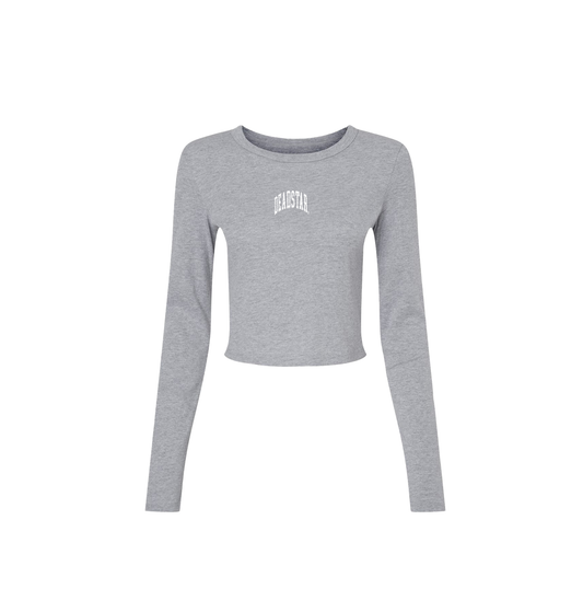 Women's Long Sleeve Top (Grey)