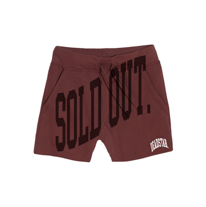 Deadstar Sweat-Shorts (Maroon)