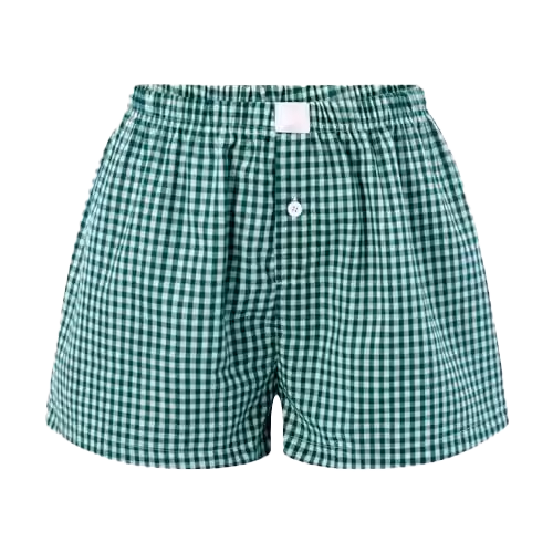 DS Vintage Plaid Summer Shorts